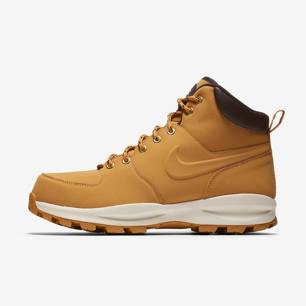 Nike Manoa Haystack Mens Leather Water Resistant Boots 454350-700 NEW Size 8.5 - Picture 4 of 7